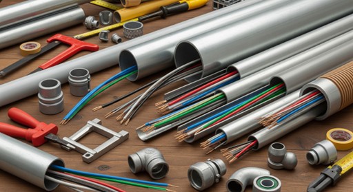 4 Jenis Pipa Instalasi Listrik dan Fungsinya untuk Konstruksi Bangunan