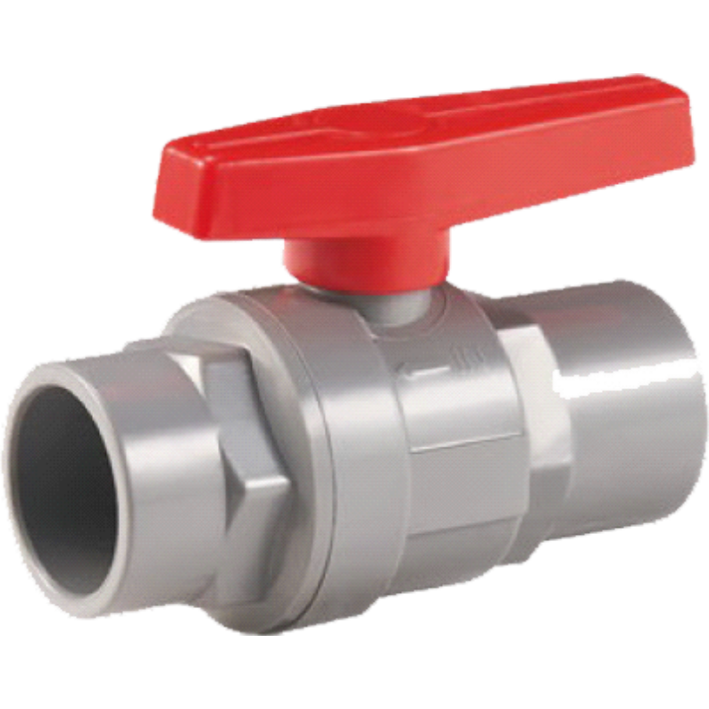 Katup Bola PVC AMD dengan Bola Berlapis